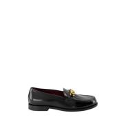 Ketting Mocassins met VLogo Detail Valentino Garavani , Black , Dames