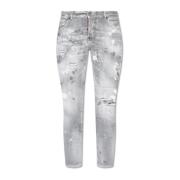 Cool Girl Jeans Dsquared2 , Gray , Dames