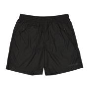 Logo Patch Zwemshorts Moncler , Black , Heren