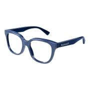 Blauwe Brillen Montuur Gucci , Blue , Unisex