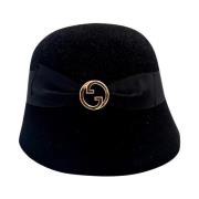 Chic Hat Gucci , Black , Dames
