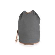 Pre-owned Leather backpacks Hermès Vintage , Gray , Dames