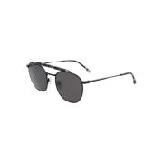 Zwarte Frame Zonnebril Lacoste , Black , Unisex