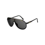 Mat Zwart Zonnebril Carrera , Black , Heren