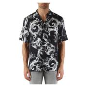 Regular Fit Viscose Shirt met All-Over Print Versace Jeans Couture , B...