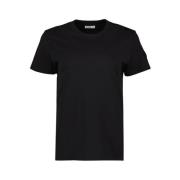 Logo T-shirt Moncler , Black , Dames