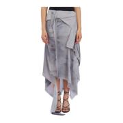 Satin Deconstructed Rok Ottolinger , Gray , Dames