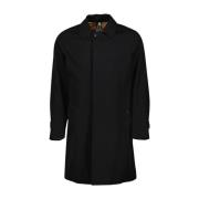 Katoenen Trenchcoat Klassieke Stijl Burberry , Black , Heren