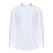 Slim Fit Wit Overhemd Dsquared2 , White , Heren