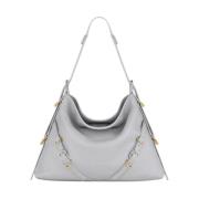 Grijze Medium Voyou Schoudertas Givenchy , Gray , Dames