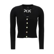 Zwarte Sweater Aw23 Dameskleding Pinko , Black , Dames