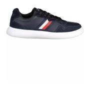 Blauwe Sportsneaker met Contrasterende Details Tommy Hilfiger , Blue ,...