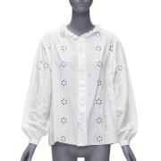 Pre-owned Cotton tops Celine Vintage , White , Dames