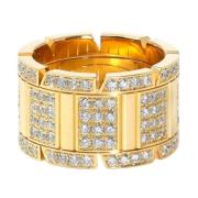 Pre-owned Yellow Gold rings Cartier Vintage , Yellow , Dames