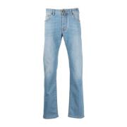 Bard Jeans - Handgemaakte Italiaanse denim Jacob Cohën , Blue , Heren