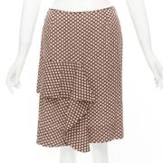 Pre-owned Silk bottoms Marni Pre-owned , Brown , Dames