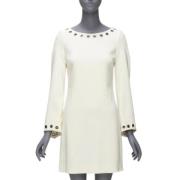 Pre-owned Fabric dresses Celine Vintage , Beige , Dames