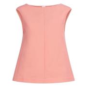 Peach cady cocoon top Marni , Pink , Dames