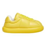 Leren bigfoot 2.0 sneaker Marni , Yellow , Heren