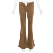 Pre-owned Cotton bottoms Chloé Pre-owned , Brown , Dames