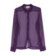 Stijlvolle Congreve Shirt voor Mannen Dries Van Noten , Purple , Heren