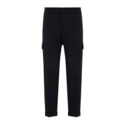 Donker Marine Cargo Broek PS By Paul Smith , Blue , Heren