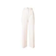 Angola Broek Max Mara , Beige , Dames