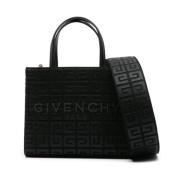 Zwarte Signature 4G Canvas Tas Givenchy , Black , Dames