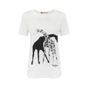 Rita T-shirt Max Mara , White , Dames