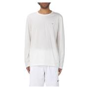 Lange Mouw T-shirt C.p. Company , White , Heren