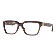 Stijlvolle Bril in Zwart Versace , Brown , Unisex