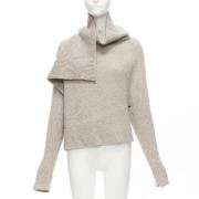 Pre-owned Wool tops Celine Vintage , Beige , Dames