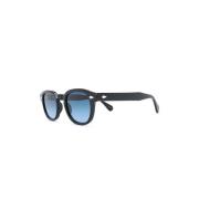 Lemtosh Base2 SUN Black Denim Blue Sunglasses Moscot , Black , Unisex