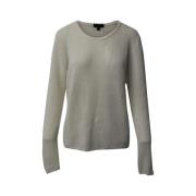 Pre-owned Wool tops Burberry Vintage , White , Dames