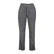 Wollen Joggingbroek Rechte Snit Moncler , Gray , Heren