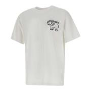 Paris T-shirts en Polos Wit Kenzo , White , Heren