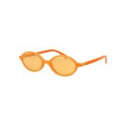 Stijlvolle zonnebril met 0MU 04Zs Miu Miu , Orange , Dames