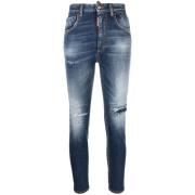 Trousers Dsquared2 , Blue , Dames