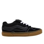 Zwarte Suède Sneakers Vans , Black , Heren