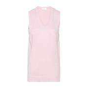 Roze Sweaters voor Actieve Levensstijl Sportmax , Pink , Dames