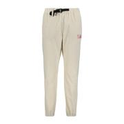 Ribfluwelen broek met elastiek Moncler , Beige , Dames