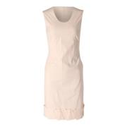 Pre-owned Cotton dresses Prada Vintage , Beige , Dames