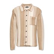 Stof Shirt AllSaints , Beige , Heren