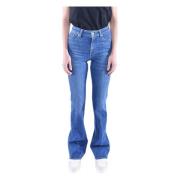 Slim Illusion Promise Jeans 7 For All Mankind , Blue , Dames