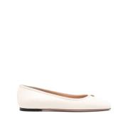 Bone White Ballerina Schoenen Bally , White , Dames