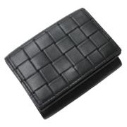 Pre-owned Leather wallets Bottega Veneta Vintage , Black , Dames