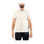 Heren Polo Shirt Brooksfield , White , Heren