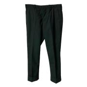 Pre-owned Wool bottoms Marni Pre-owned , Green , Dames