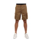 Heren Bermuda Shorts K-Way , Brown , Heren