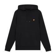 Fly Fleece Hoodie Midlayers Lyle & Scott , Black , Heren